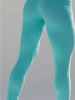 Anti-cellulite Textured Aqua Leggings - Stretch